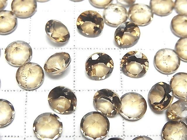 [Video] Brown Flash Crystal AAA- Loose stone Round Faceted 6x6mm 5pcs