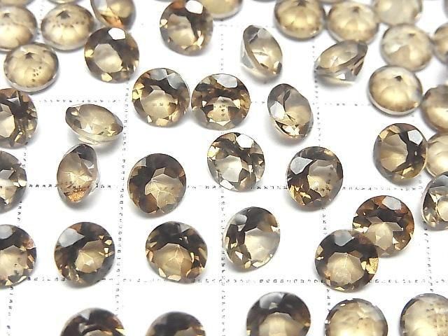 [Video] Brown Flash Crystal AAA- Loose stone Round Faceted 6x6mm 5pcs