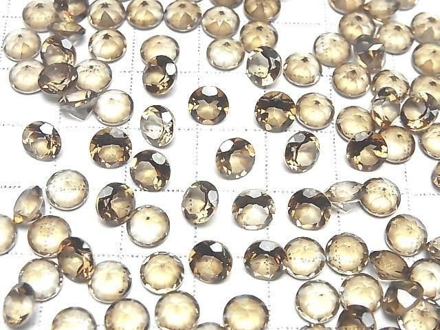 [Video] Brown Flash Crystal AAA- Loose stone Round Faceted 6x6mm 5pcs