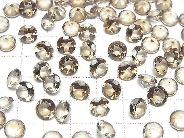 [Video] Brown Flash Crystal AAA- Loose stone Round Faceted 8x8mm 3pcs