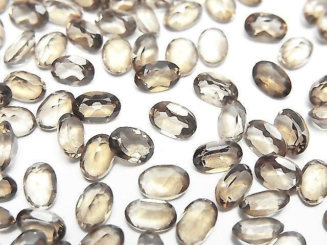 [Video] Brown Flash Crystal AAA- Loose Stone Oval Faceted 6x4mm 10pcs