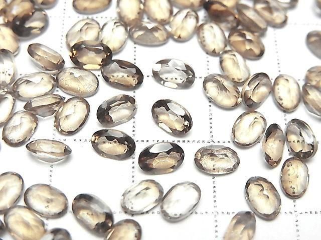 [Video] Brown Flash Crystal AAA- Loose Stone Oval Faceted 6x4mm 10pcs
