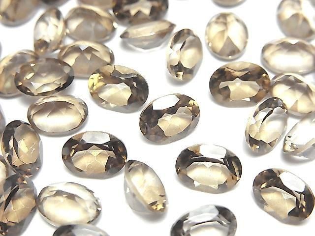 [Video] Brown Flash Crystal AAA- Loose Stone Oval Faceted 8x6mm 3pcs