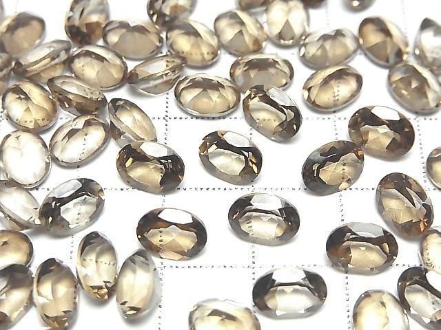 [Video] Brown Flash Crystal AAA- Loose Stone Oval Faceted 8x6mm 3pcs