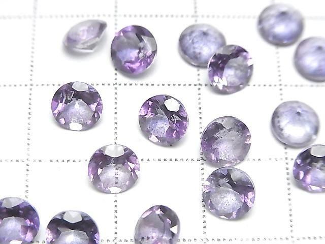 [Video] Purple Flash Crystal AAA- Loose stone Round Faceted 6x6mm 5pcs