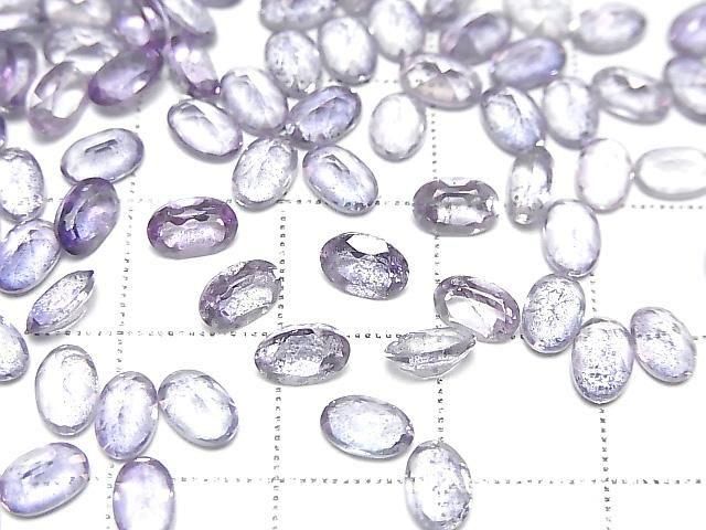 [Video] Purple Flash Crystal AAA- Loose stone Oval Faceted 6x4mm 10pcs