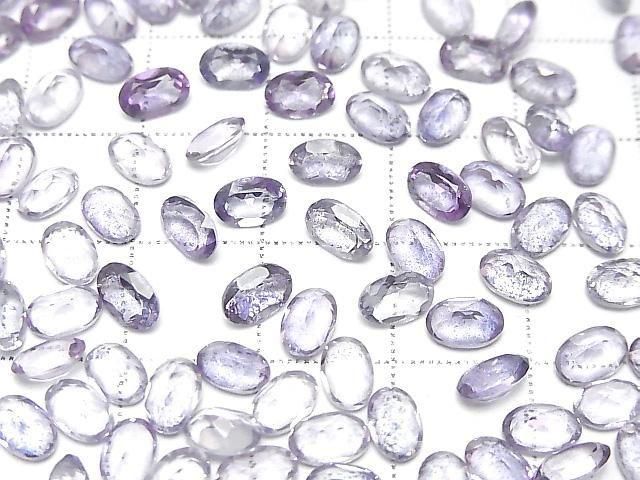 [Video] Purple Flash Crystal AAA- Loose stone Oval Faceted 6x4mm 10pcs