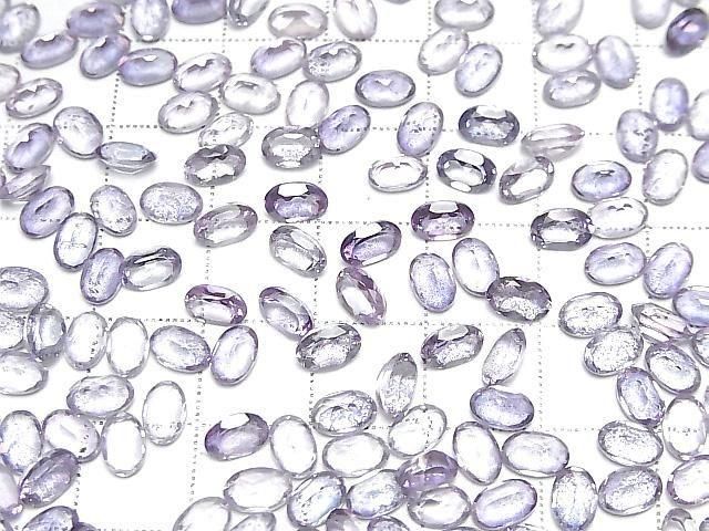 [Video] Purple Flash Crystal AAA- Loose stone Oval Faceted 6x4mm 10pcs