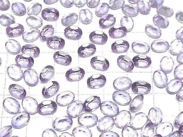 [Video] Purple Flash Crystal AAA- Loose Stone Oval Faceted 8x6mm 3pcs