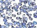 [Video] Blue Flash Crystal AAA- Loose stone Oval Faceted 6x4mm 10pcs