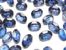[Video] Blue Flash Crystal AAA- Loose stone Oval Faceted 8x6mm 3pcs
