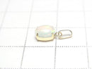 [Video][Japan] Ethiopian Opal AAA Oval Pendant 7x5mm [18K Yellow Gold] 1pc
