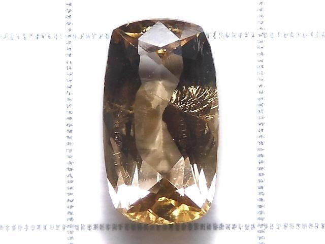 [Video][One of a kind] High Quality Axinite Loose Stone Faceted 1pc NO.25