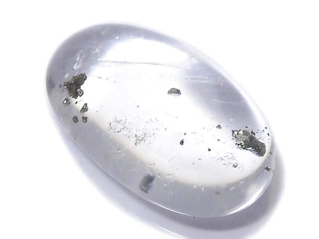 [Video][One of a kind] Pyrite in Quartz Loose stone 1pc NO.37