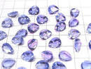 [Video] High Quality Color Change Fluorite AAA Loose Stone Pear Shape Faceted 10x8mm 1pc