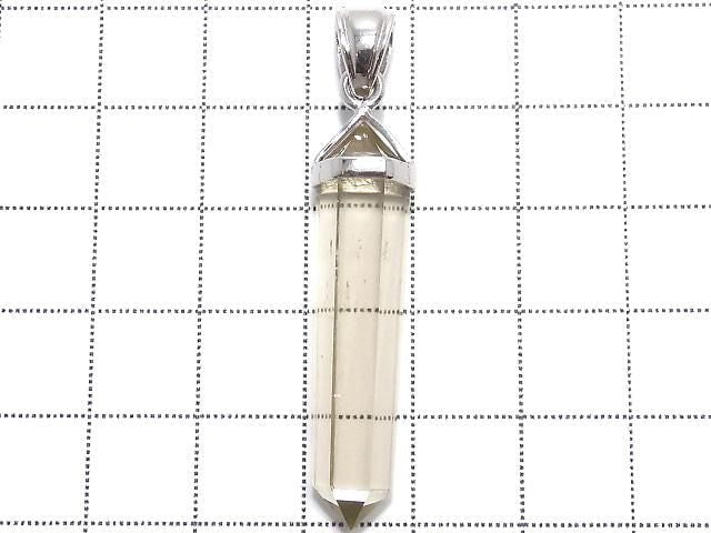 [Video][One of a kind] Libyan Desert Glass Double Point Pendant Silver925 NO.8