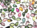 [Video] High Quality Multicolor Tourmaline AAA- Pear Shape Cabochon 5x3mm 10pcs