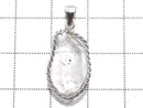[Video][One of a kind] NYHerkimer Diamond Pendant Silver925 NO.5