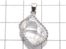 [Video][One of a kind] NYHerkimer Diamond Pendant Silver925 NO.12
