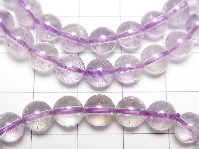 [Video] Elestial Quartz AA++ Round 6.5mm Bracelet