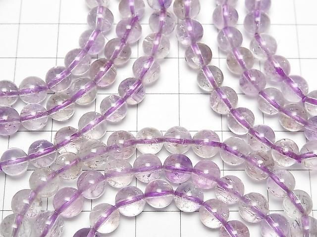 [Video] Elestial Quartz AA++ Round 6.5mm Bracelet