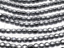 Hematite  6Faceted Round 6x6x6mm  1strand beads (aprx.15inch/38cm)
