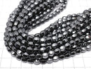 Hematite  6Faceted Round 6x6x6mm  1strand beads (aprx.15inch/38cm)