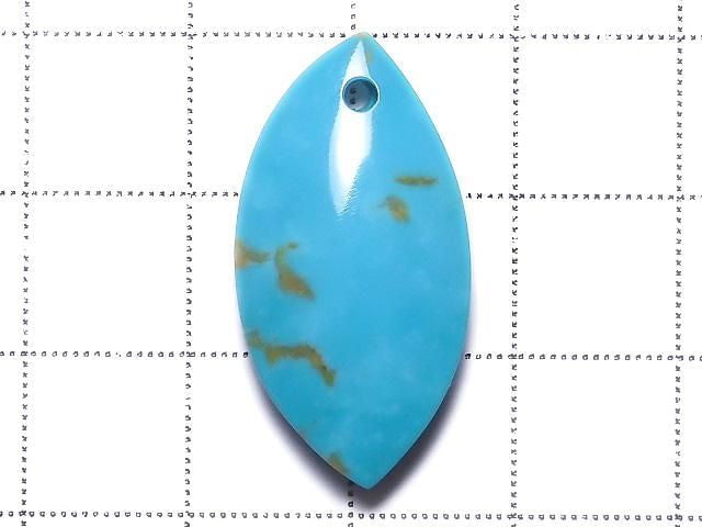 [Video][One of a kind] Arizona Kingman Turquoise AAA 1pc NO.8