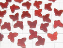[Video] Red Agate Butterfly 10x8x2mm 2pcs