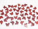 [Video] Red Agate Butterfly 10x8x2mm 2pcs