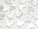 [Video] High Quality White Shell (Silver-lip Oyster) Butterfly 8x6x2mm 4pcs