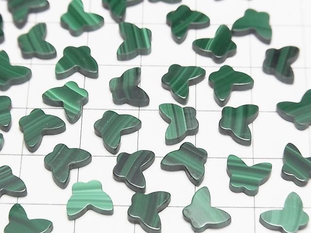 [Video] Malachite AAA Butterfly 8x6x2mm 2pcs