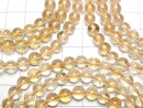 [Video] High Quality light color Citrine AAA- Round 6mm Bracelet
