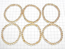 [Video] High Quality light color Citrine AAA- Round 6mm Bracelet