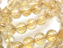 [Video] High Quality light color Citrine AAA- Round 8mm Bracelet