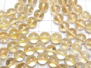 [Video] High Quality light color Citrine AAA- Round 8mm Bracelet