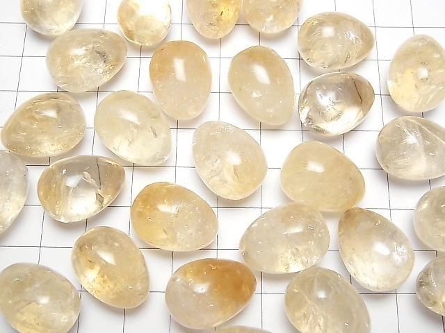 [Video] Citrine AA++ Eggs 20x15mm 2pcs
