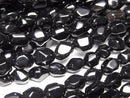 [Video] Onyx AAA Faceted Nugget 1strand beads (approx. 15 inches/38 cm)