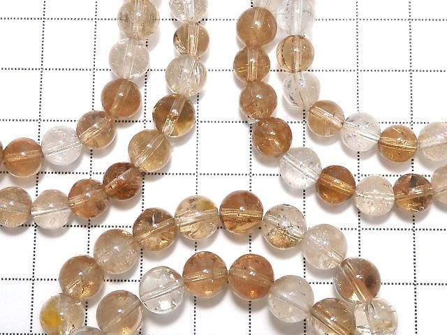 [Video] Brown Topaz AAA- Round [7mm][8mm] Bracelet
