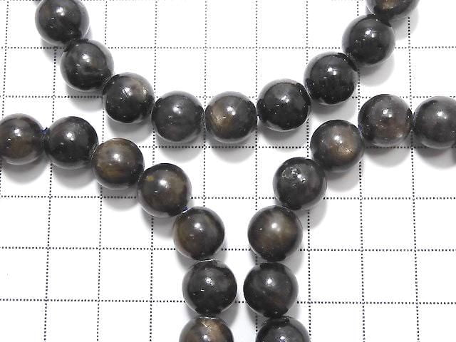 [Video] Black Star Sapphire Round 10mm Bracelet