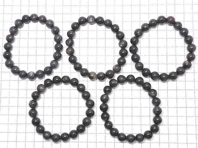 [Video] Black Star Sapphire Round 10mm Bracelet