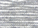 [Video] High Quality! Labradorite AA++ Faceted Round 2mm AB Coated 1strand beads (approx. 15 inches/36 cm)