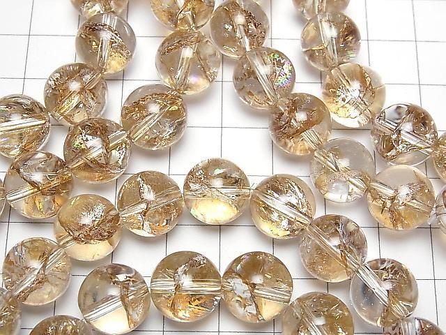 [Video] Aurora Quartz Round 12mm Bracelet