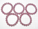 [Video] Madagascar Deep Rose Quartz AA++ Round 10mm Bracelet