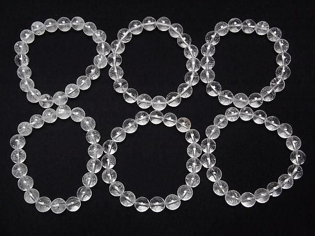 [Video] Indian Himalayan Quartz AA++ Round 10mm Bracelet