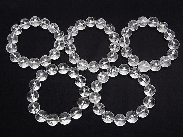 [Video] Indian Himalayan Quartz AAA- Round 14.5mm Bracelet