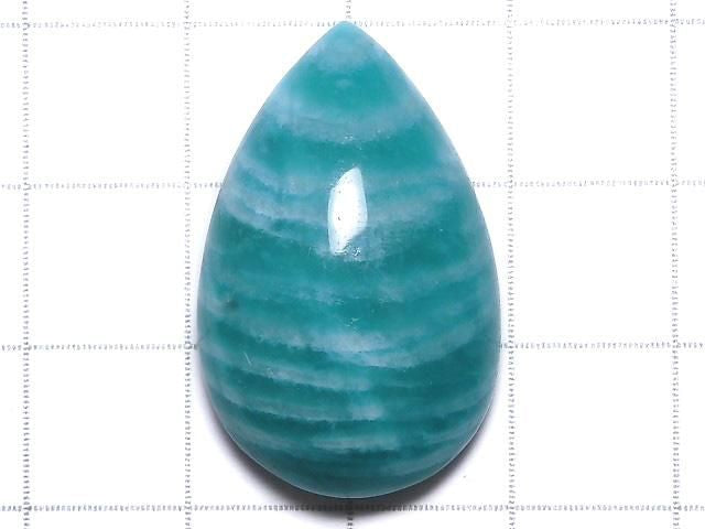 [Video][One of a kind] Amazonite AAA- Cabochon 1pc NO.30