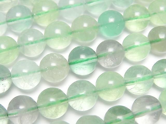 [Video] Green Fluorite AA++ Round 8.5mm 1strand beads (approx. 14 inches/35 cm)