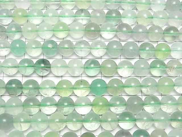 [Video] Green Fluorite AA++ Round 8.5mm 1strand beads (approx. 14 inches/35 cm)