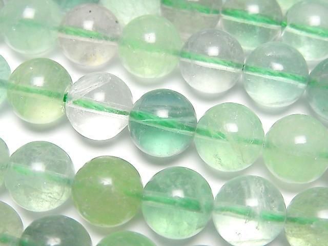 [Video] Green Fluorite AA++ Round 10mm 1strand beads (approx. 15 inches/36 cm)